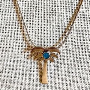 Australian Opal set in Sterling Silver on Sterling Silver Chain